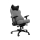 Fotel gamingowy Yumisu 2054 (Jasnoszaro-Czarny) Tkanina Y-2054-LB-M